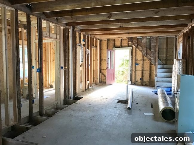 Kitchen space before renovation