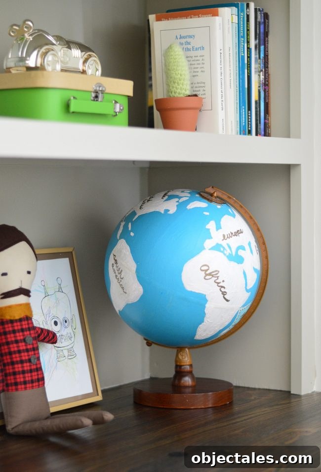 Painted globe final version