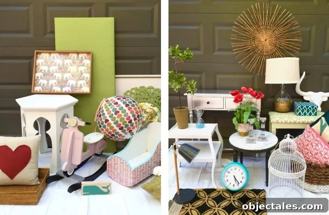 What Went Wrong When We Sold Our House FSBO 2 Styled items for yard sale