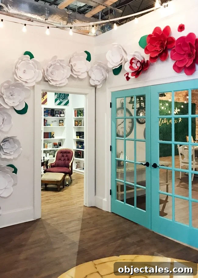 kids room ideas painted roses from alice and wonderland