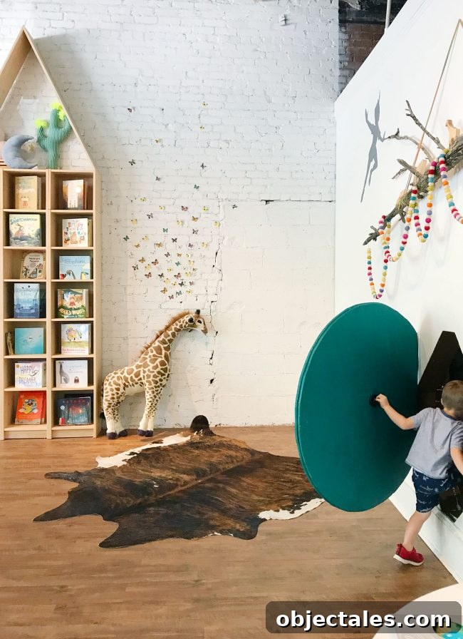 kids room ideas bookcases hobbit hole felt garland