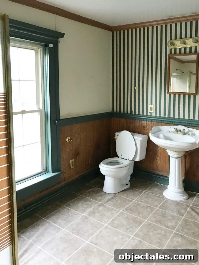 Left side bathroom