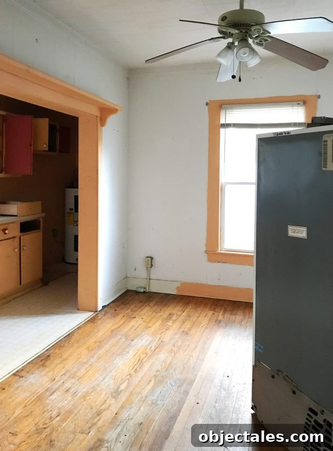 Left side dining area