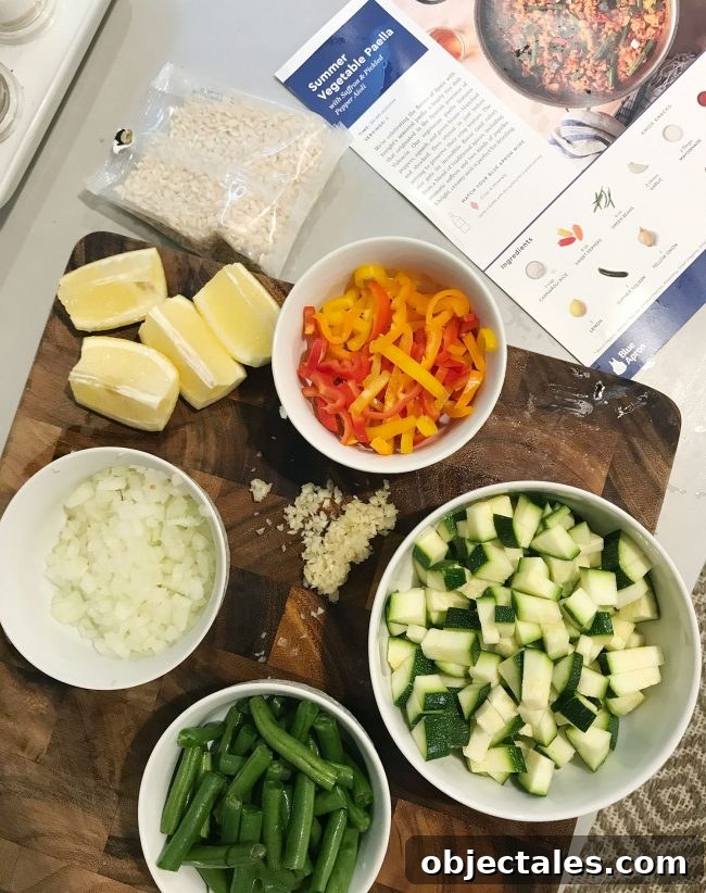 Meal kit dinner