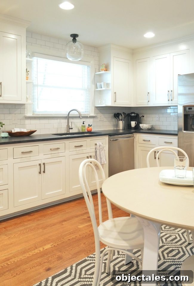 Turn Your House Into a Rental: Renovation Checklist 5 Kitchen seating area with rug