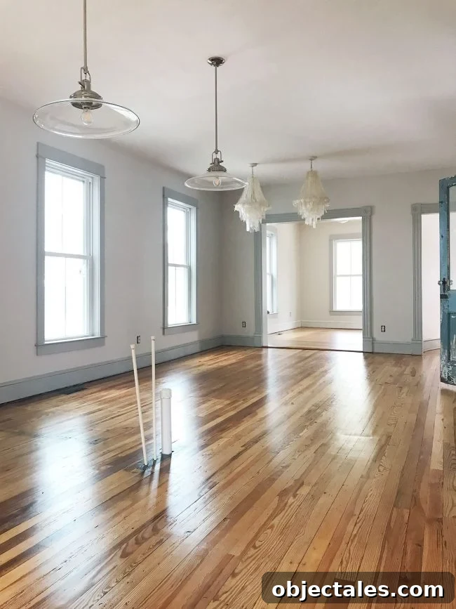 Heart Pine Floor Refinishing: Before and After Results 2 refinished pine flooring beach house renovation kitchen