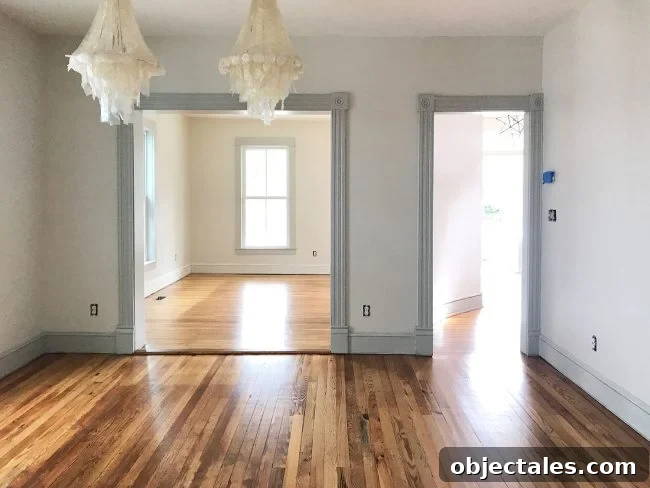 Heart Pine Floor Refinishing: Before and After Results 6 refinished pine floors dining room