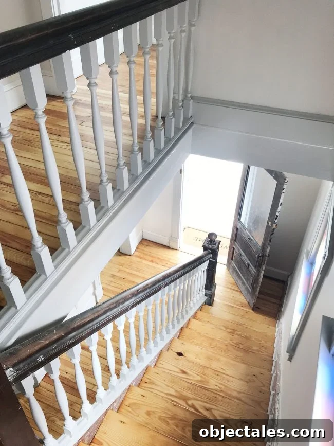 Heart Pine Floor Refinishing: Before and After Results 7 pine floor stair treads refinished