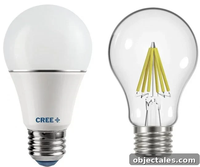 Why We Chose Not to Childproof Our Home 7 comparing light bulbs