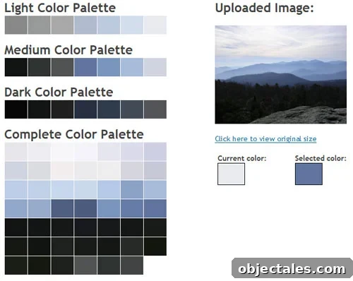 blueridgecolorspalettegenerator