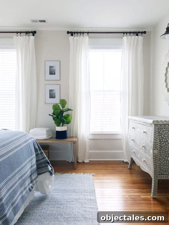 Fix Cracked or Broken Inlay Furniture: Step-by-Step Repair 3 beachy blue bedroom in historic home