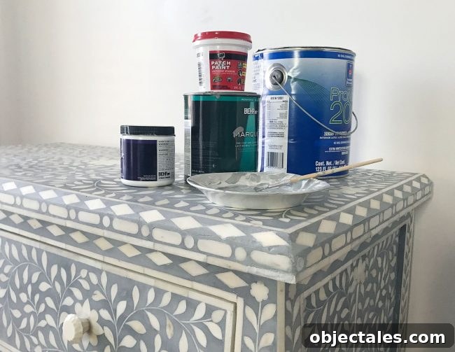 Fix Cracked or Broken Inlay Furniture: Step-by-Step Repair 8 repaired inlay tile on dresser