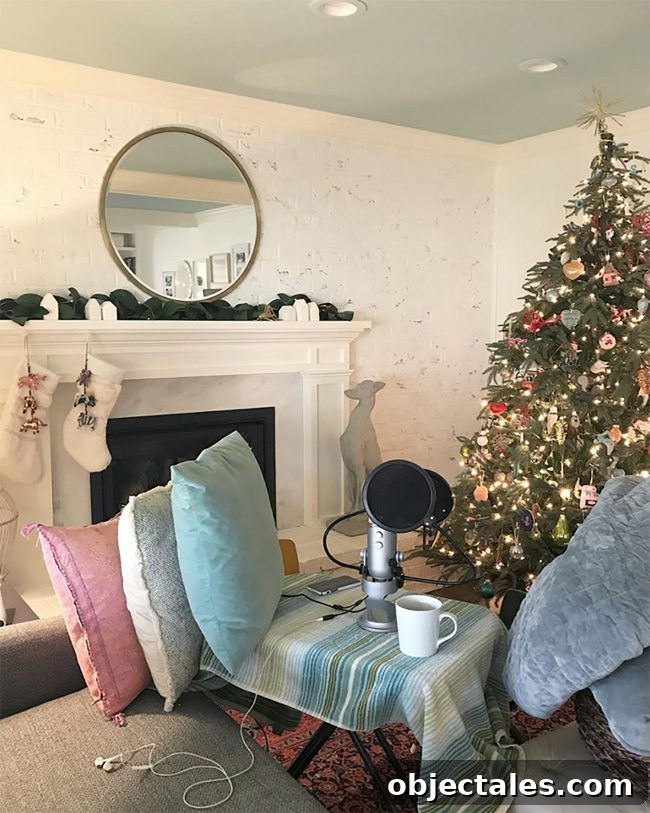 Dateline-Worthy True Crime at the Beach House Episode 79 9 podcast setup with blankets