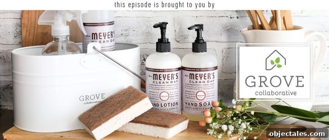 Grove Collaborative gift set with cleaning supplies