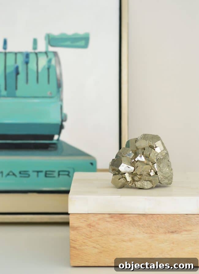 Heart-shaped celestite and pyrite cube