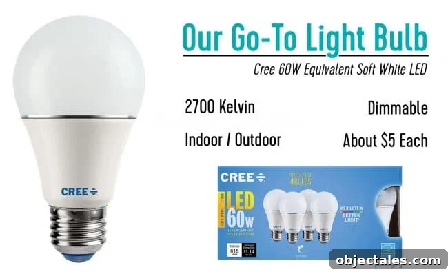 LED Light Bulbs: Bright, Long-Lasting Picks and Buying Guide 6 Our go to light bulb the Cree 60W LED soft white bulb