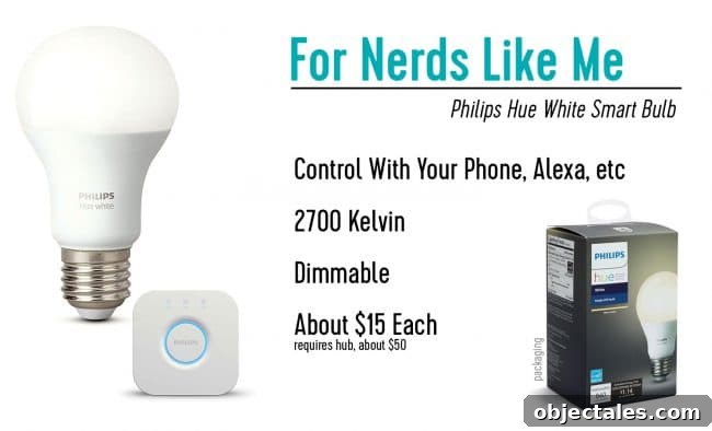 LED Light Bulbs: Bright, Long-Lasting Picks and Buying Guide 10 Our favorite smart bulb system Philips Hue White Smart Bulb