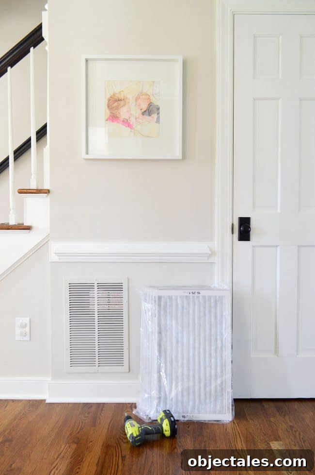 How to Fix a Project That's Going Off Track 2 Air filters and supplies