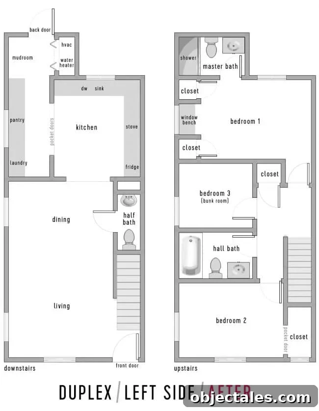 Modern Duplex Floor Plan: Smart Layout and Design Tips 6 img 85889 5