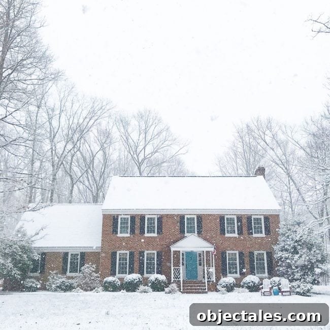 Which Home Renovations Hurt Resale Value? 2 House covered in snow