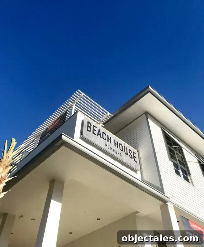 Family Spring Break in Fort Lauderdale: Top Tips & Highlights 8 front signage at Beach House restaurant in Pompano Beach Florida