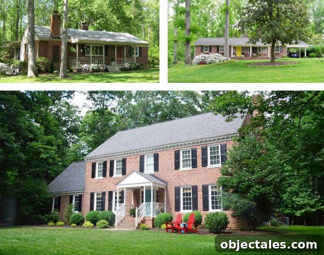 Why Our House Feels Too Big and How We're Downsizing 9 House photo collage