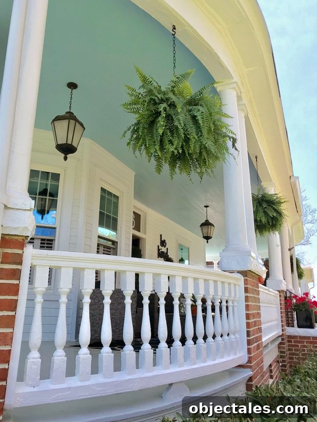 Why Our House Feels Too Big and How We're Downsizing 5 Curved wraparound porch