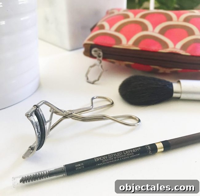 Why We Keep Too Much Stuff: The Psychology of Clutter 6 Makeup case and eyebrow pencil