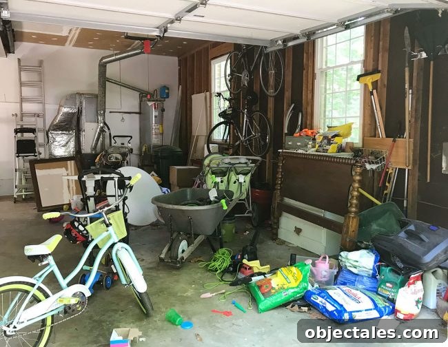 Garage before