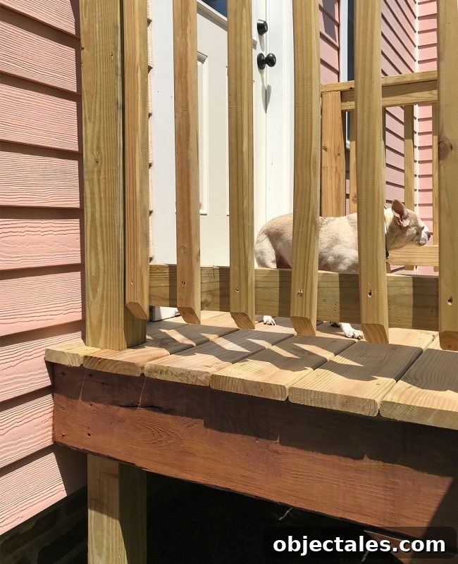 Episode 99: Our Grossest Home Experiment Revealed 5 Staircase after first stain showing mismatch