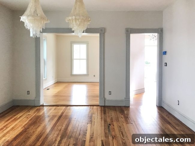 What We Regret About Our Beach House Renovation 15 refinished pine floors dining room