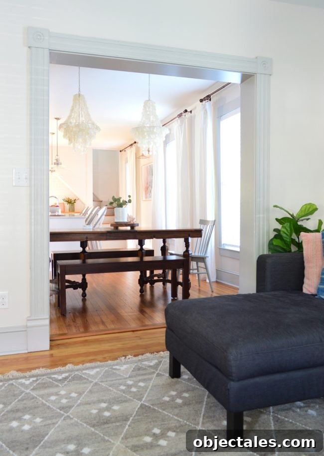 Dining bench setup