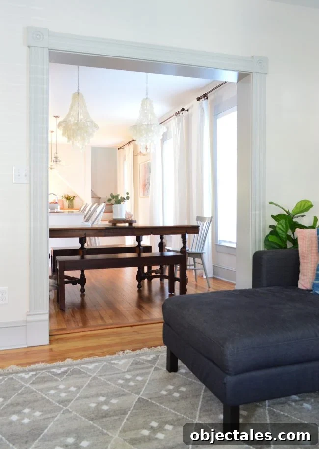 Dining bench setup