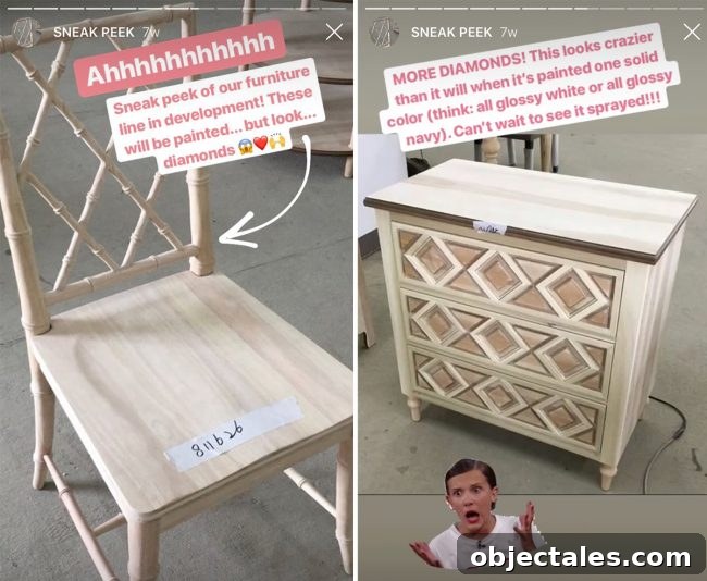 Downsizing: What It’s Really Like and How to Prepare 3 Unfinished furniture pieces