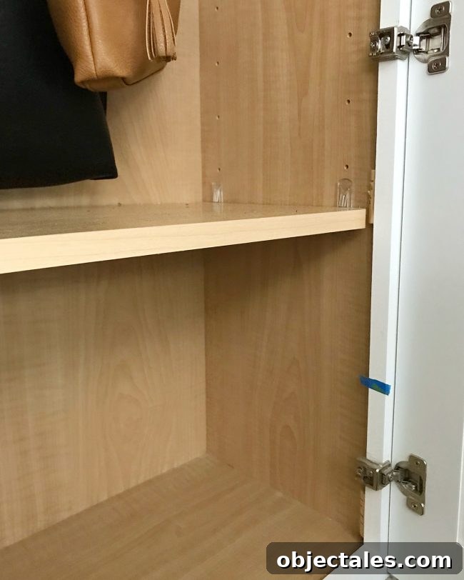 Marking new shelf location