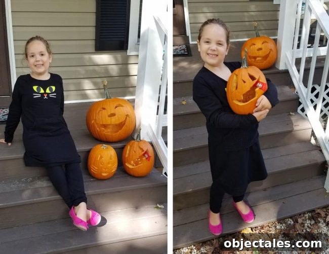 Pumpkins on the porch
