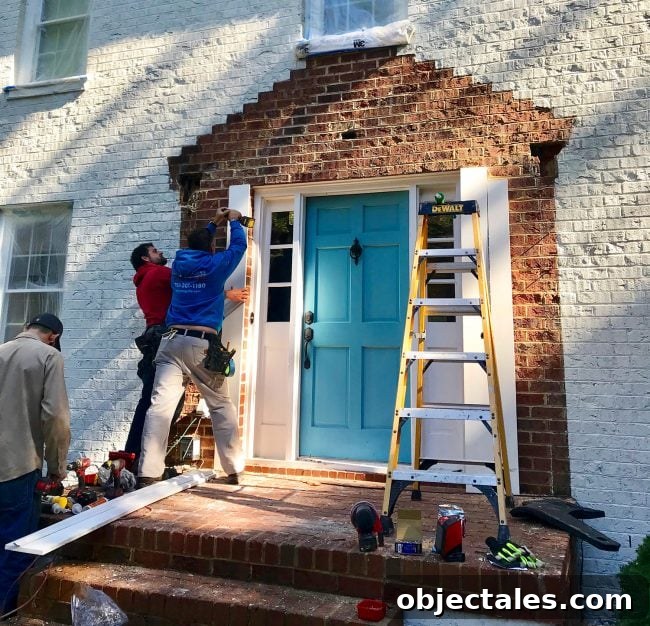 Episode 119: What Nearly Derailed Our Painted House Makeover 5 Porch reconstruction