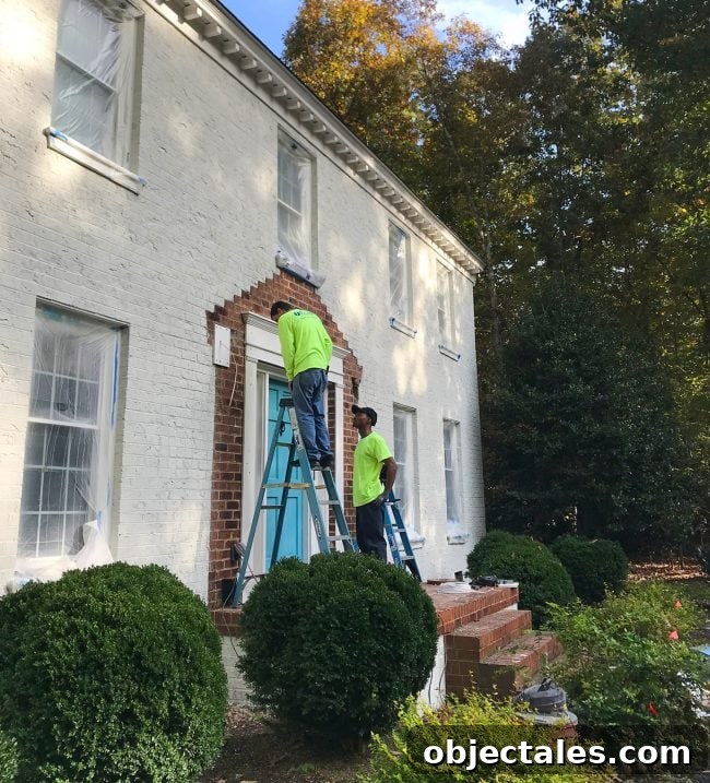 Episode 119: What Nearly Derailed Our Painted House Makeover 6 Lantern installation
