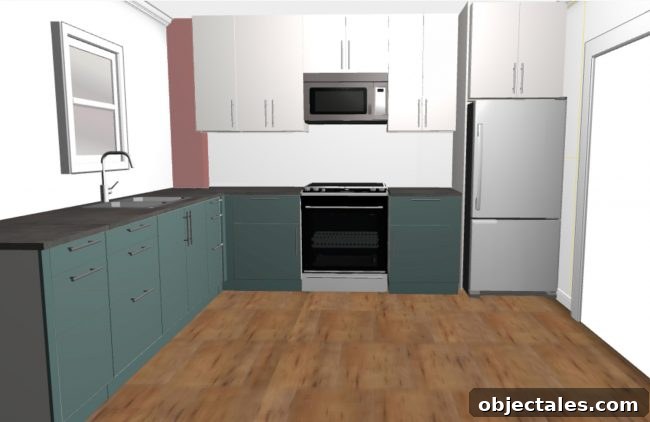 Mudroom view with original upper cabinets