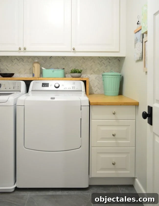 Laundry room reveal