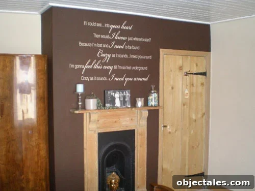 wall-decal-chocolate-guest-bedroom-wall