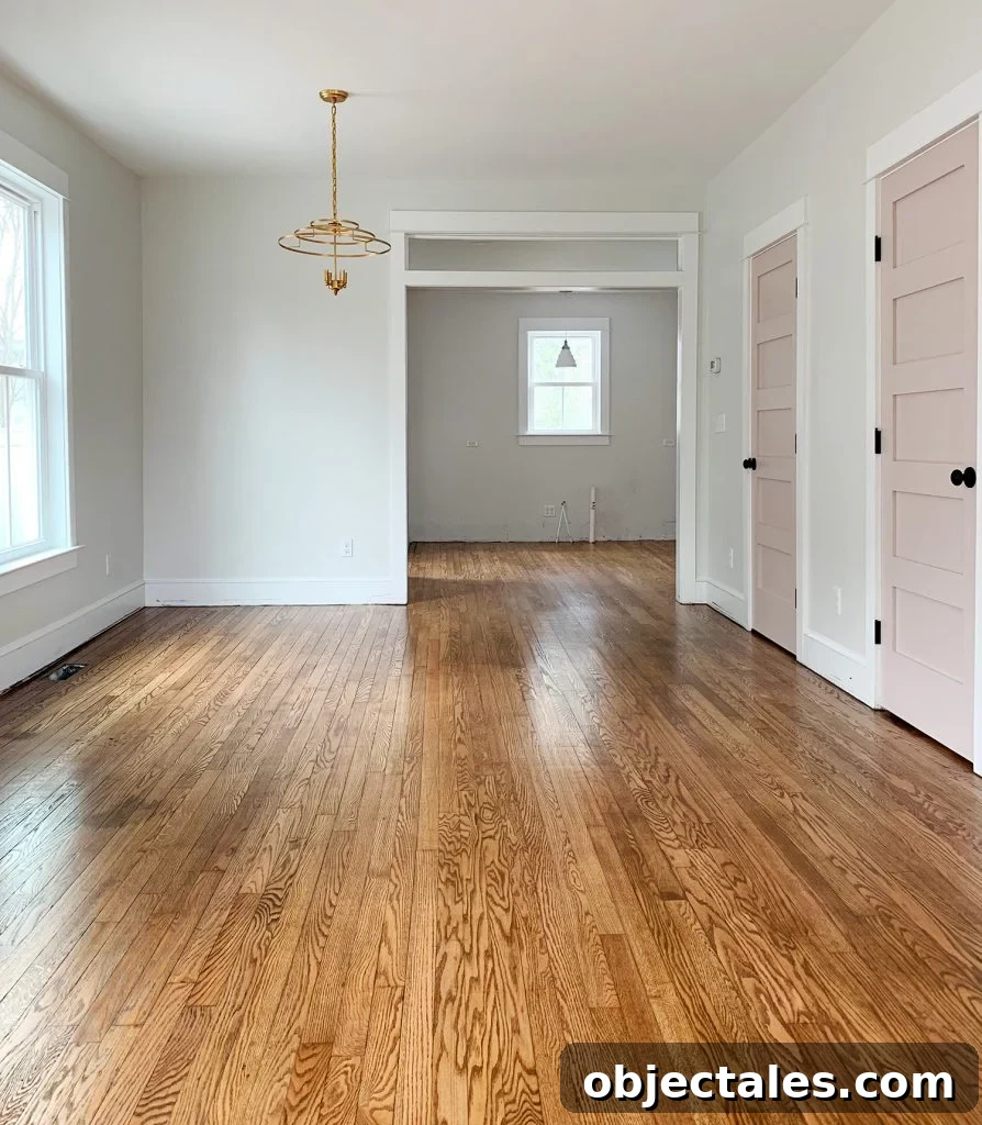 Refinished duplex floors