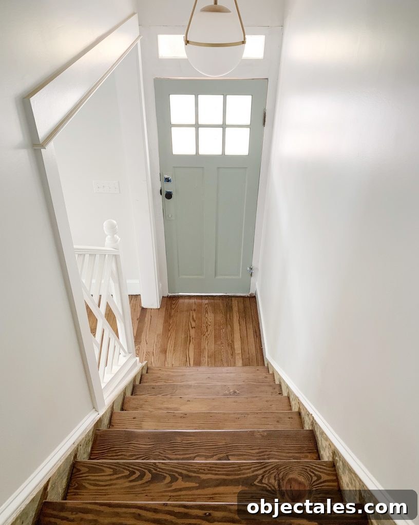 Stairwell after