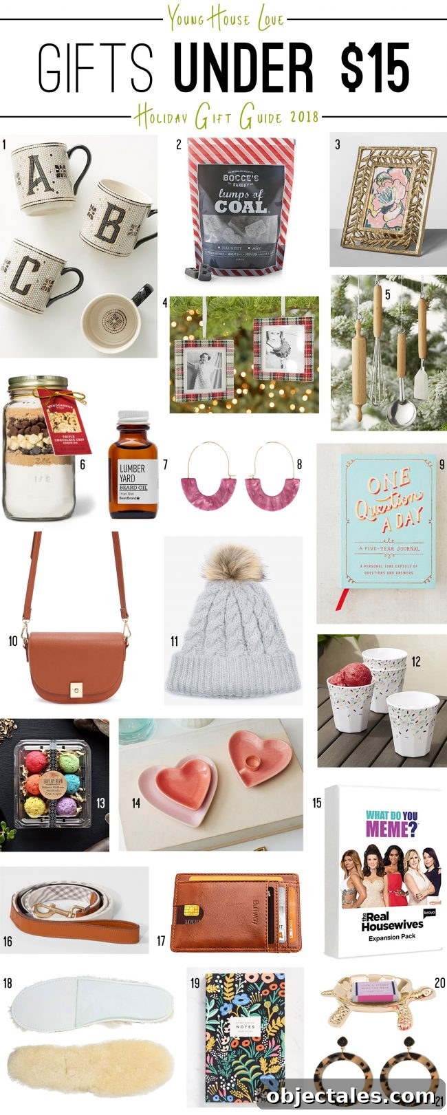 Under $15 gifts