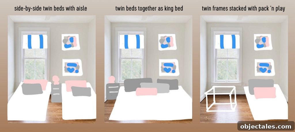 Ikea pop-up trundle bed example