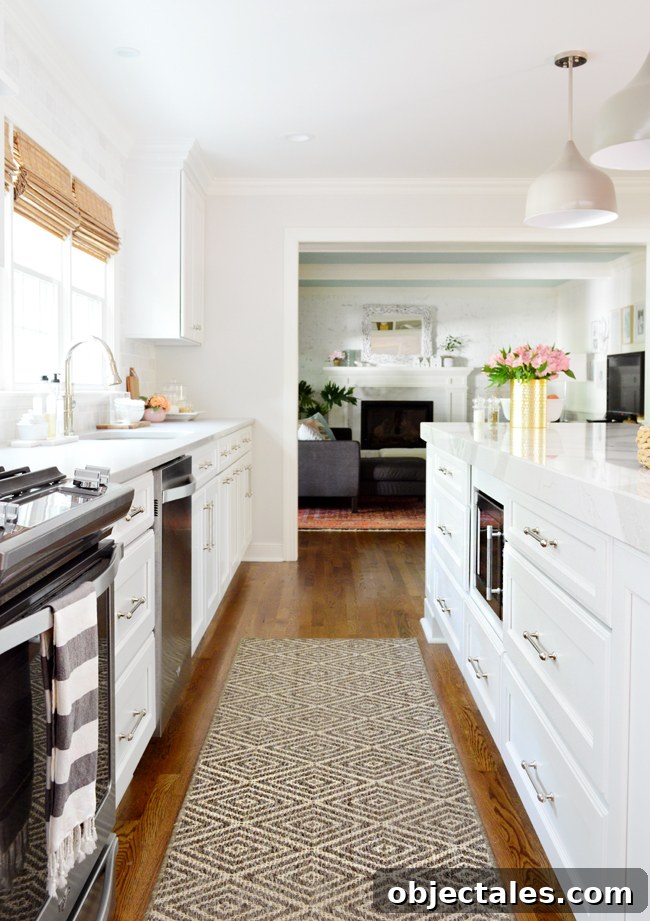 After kitchen organization photo