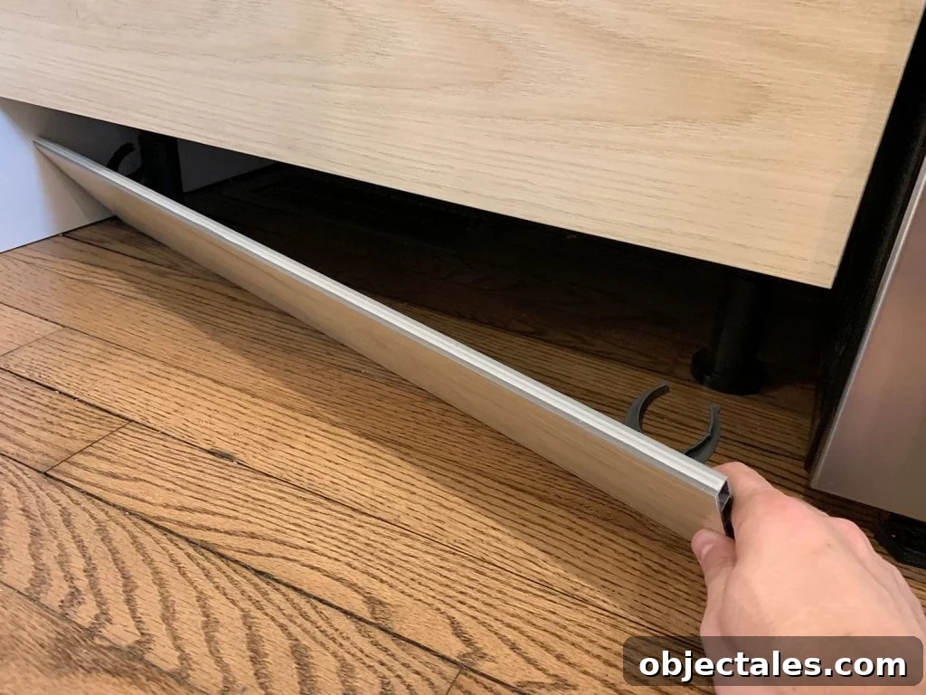 How to Install IKEA Kitchen Cabinets: Step-by-Step 22 Miter saw for trim and filler pieces