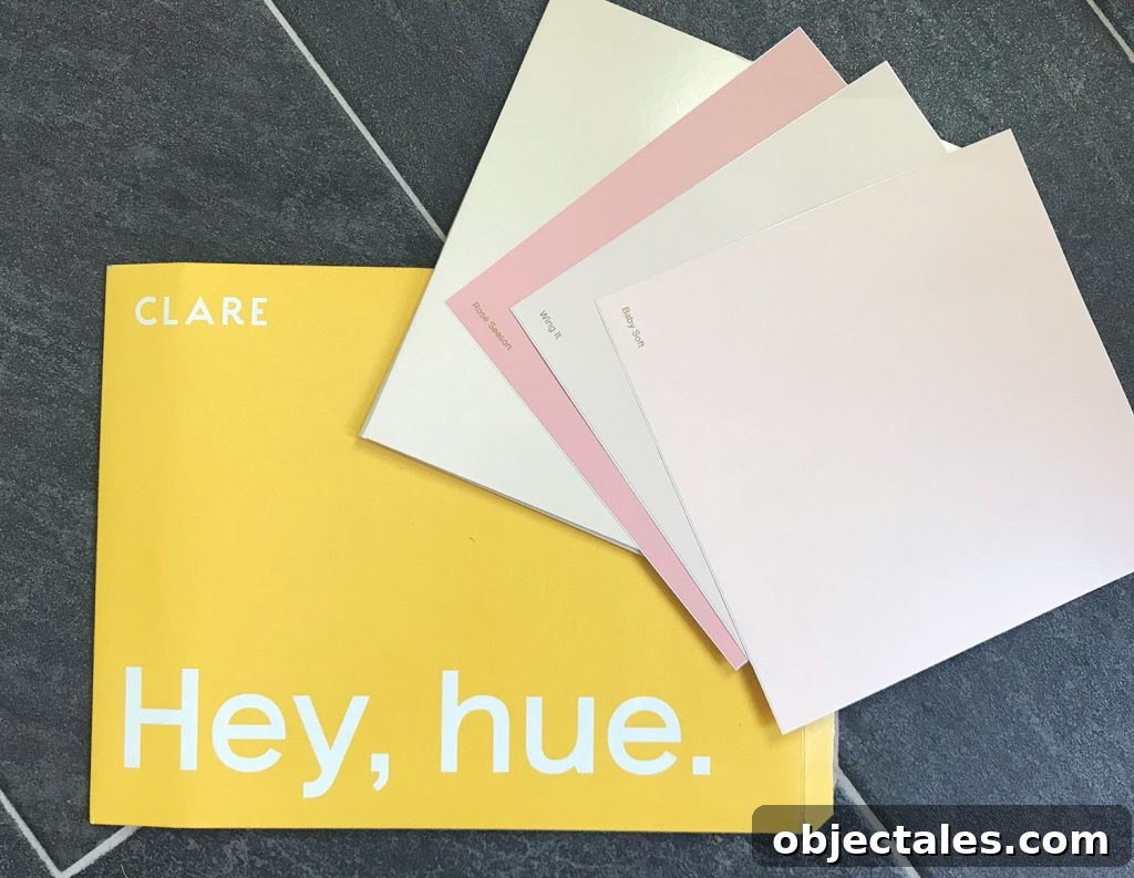 What Happened When I Quit Watching TV: Unexpected Side Effects 3 Backdrop paint samples package