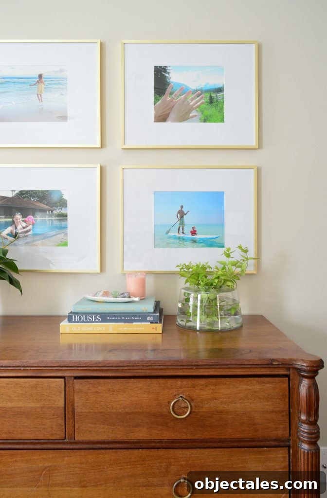 Low-Maintenance Houseplants and Lifelike Faux Alternatives 12 Real clippings in shallow glass vase on dresser
