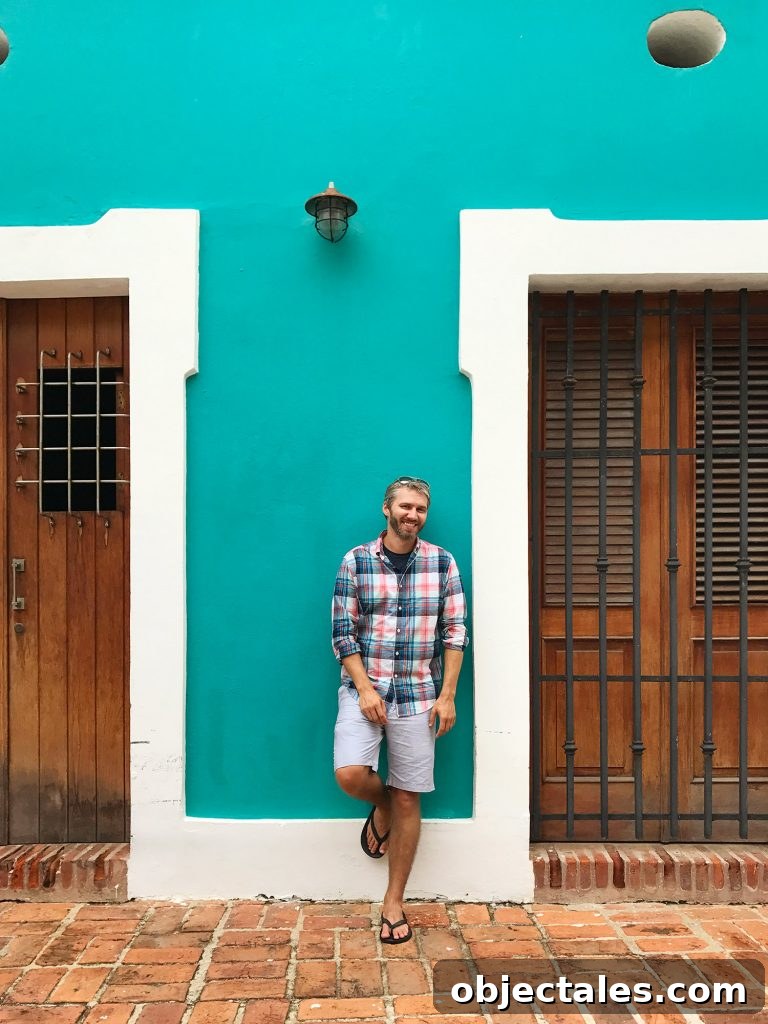 Decorative metal door grate from Puerto Rico
